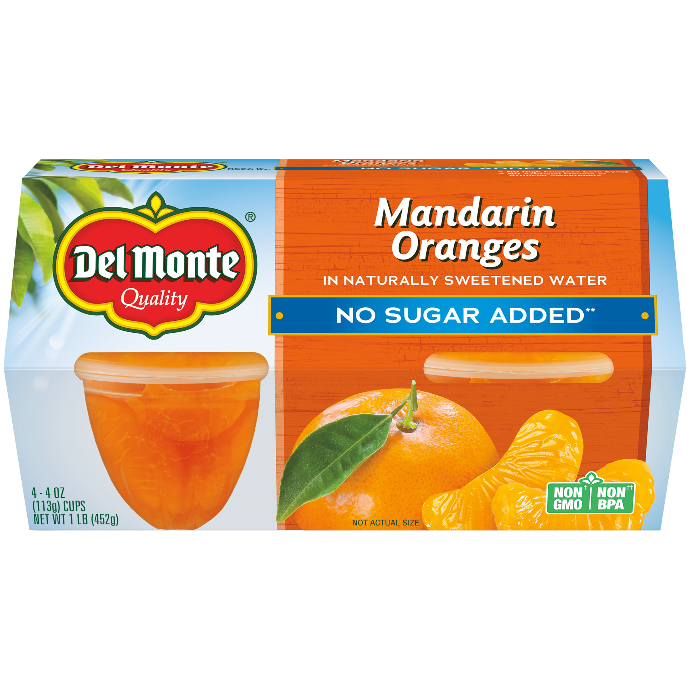 The チャズル Mandarin Orange 360ml　23本まとめ売り Mandarin Orange Fruit Cup® Snacks | Del Monte®